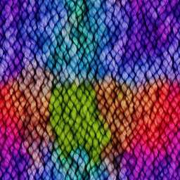 Colorful Wool Yarn Texture free seamless pattern