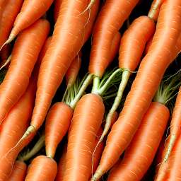 Fresh Carrots free seamless pattern